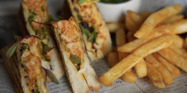 Tandoori Tikka Sandwich