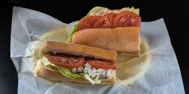 Creamy Chicken Salad Sandwich