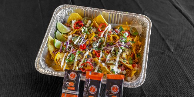 Ground Beef Big Nacho Platter
