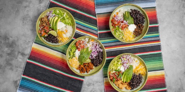 Shrimp Fajitas Bowl