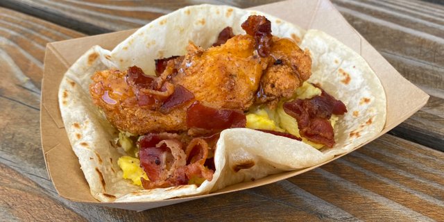 Hot Honey Chicken Taco