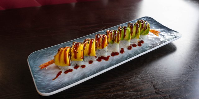 Mango Sushi Roll