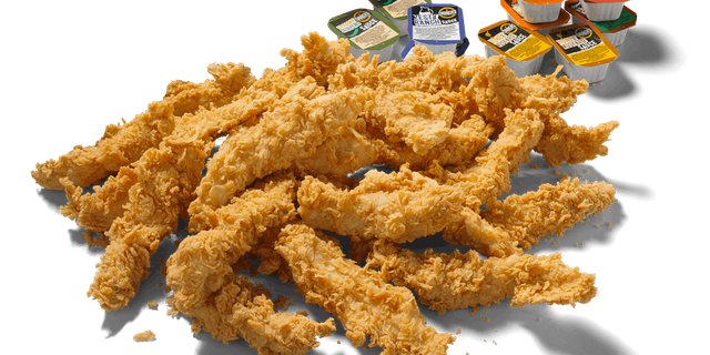 25pc Tenders Meal Bundle (12 Sauces)