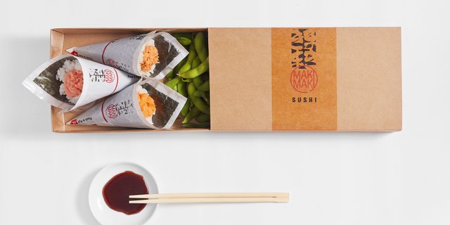 Spicy Trifecta Handroll Box