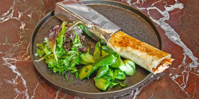 Grilled Nordic Trout Wrap