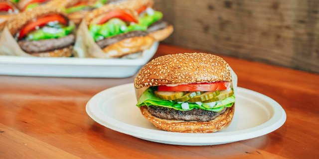 The Classic Burger Platter