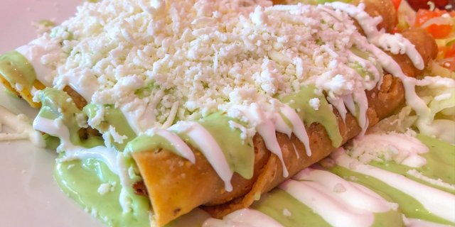 Beef Flautas