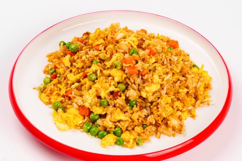 Golden Egg Fried Rice Tray
