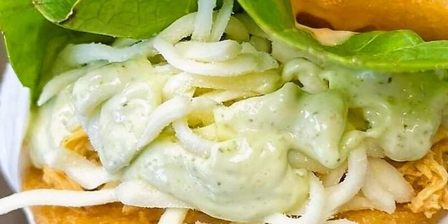 Chicken Arepa