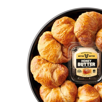 Croissant Platter w/ Honey Butter