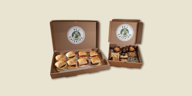 Breakfast Sandwich & Pastry Box
