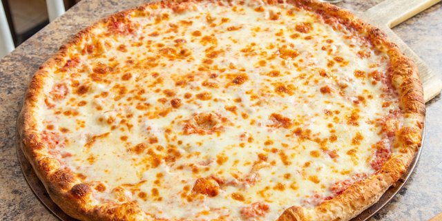 Three-Cheese Pizza