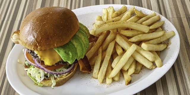 RJ Burger Combo
