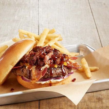 Individually Packaged Hickory Brisket And Bacon Burger*