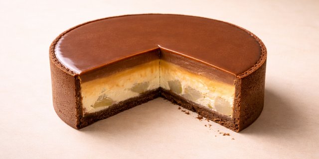 Tary’s Pear Caramel Cheesecake