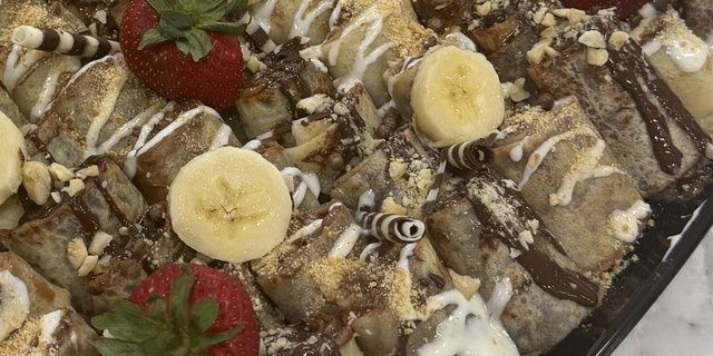 Nutella Crepe Platter