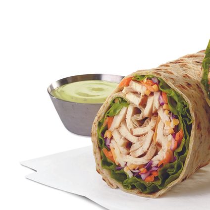 Premium Grilled Chicken Cool Wrap Packaged Meal