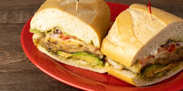 Italian Grilled Eggplant Sandwich Boxed Lunch