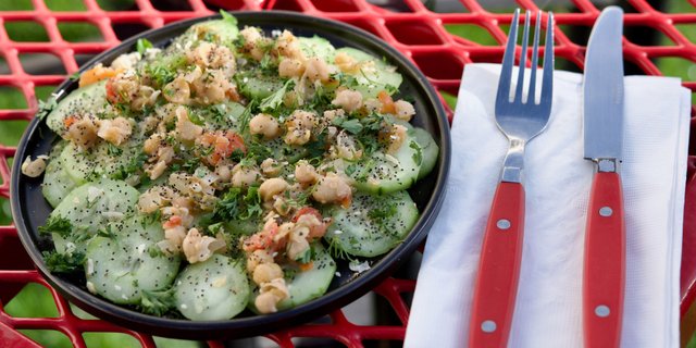 Everything Cucumber Salad