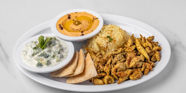 Chicken Shawarma Plate