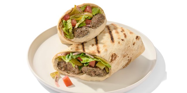 Beef Kufta Wrap