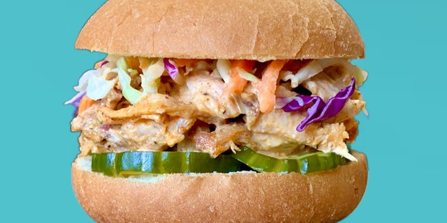 Smoked Chicken Slider