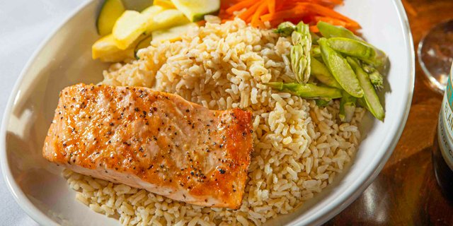 Salmon & Brown Rice Bowl
