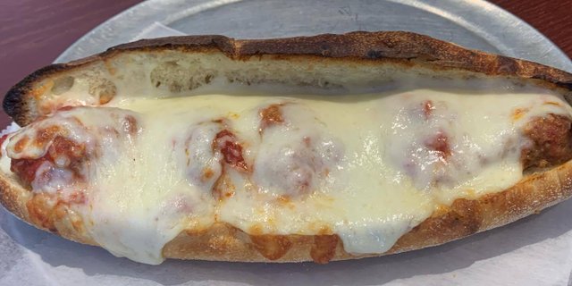 Meatball Parmesan Hero