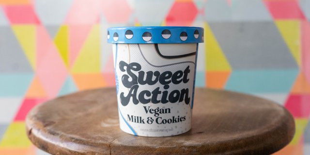 Vegan Milk & Cookies Ice Cream Tub