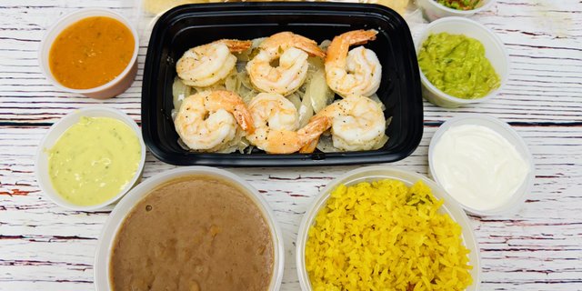 Sautéed Shrimp Lunch Box