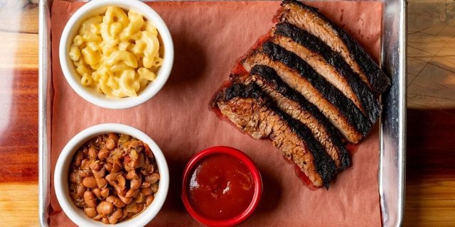 One Meat Barbecue Meal