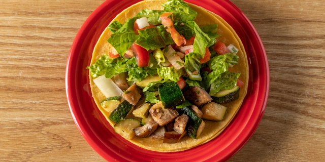 Grilled Veggie Taco Bar