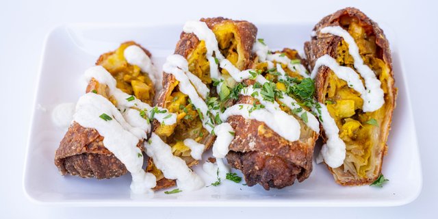Chicken Shawarma Eggrolls