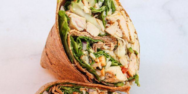 Mediterranean Rice Wrap