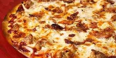 BBQ Special Thin Crust Pizza