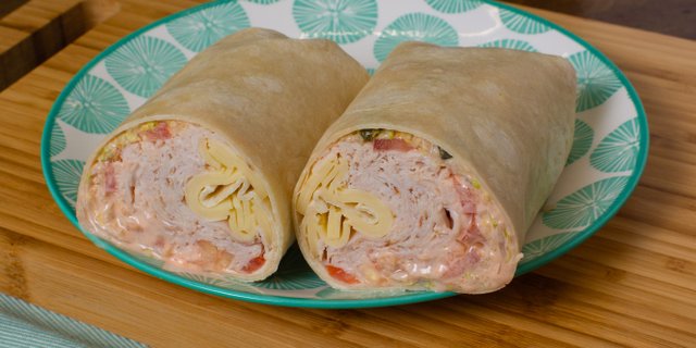 Turkey & Swiss Wrap