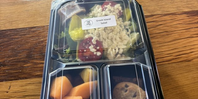 Signature Salad Box Lunch w/ Fresh Fruit & a Cookie