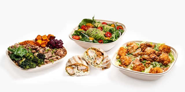 Build Your Own Wrap Plant Based