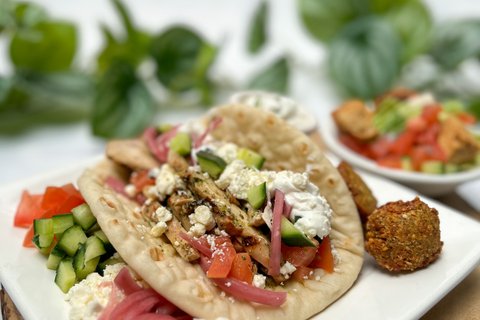 Build-Your-Own Pita Bar
