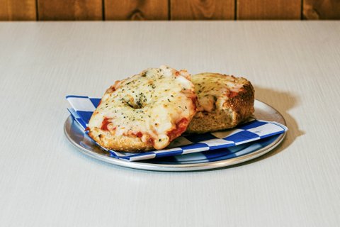 Cheese Pizza Bagel Box