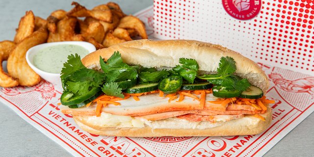 Mama’s Pork Belly Bánh Mi Boxed Lunch