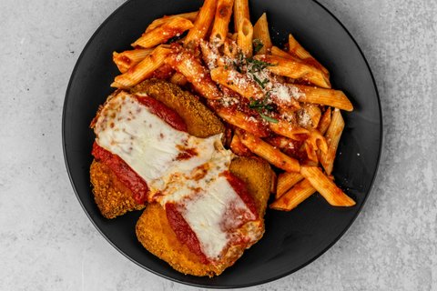 Chicken Parmigiana Pasta