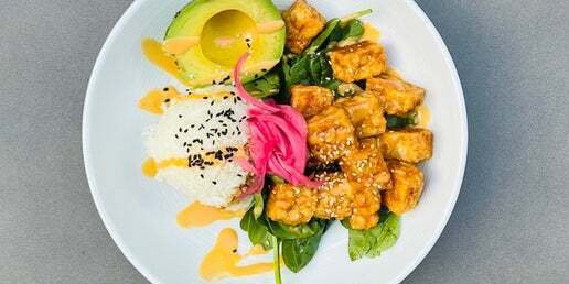 Maple Sriracha Tofu Bowl