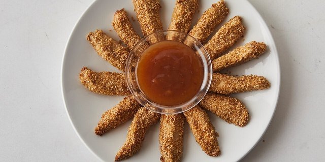 Sesame Chicken Strips