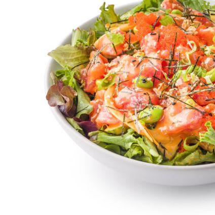 Spicy Ahi Salad Bowl Combo