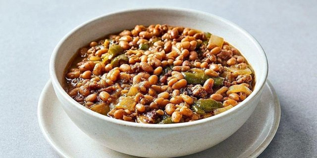 Big Bull's Baked Beans w/ Ground Beef