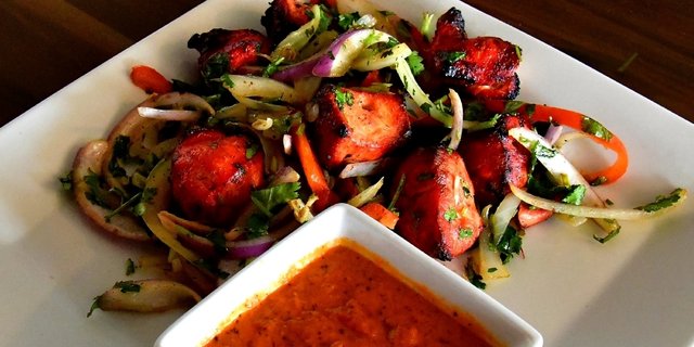Chicken Tikka Kabob Tray