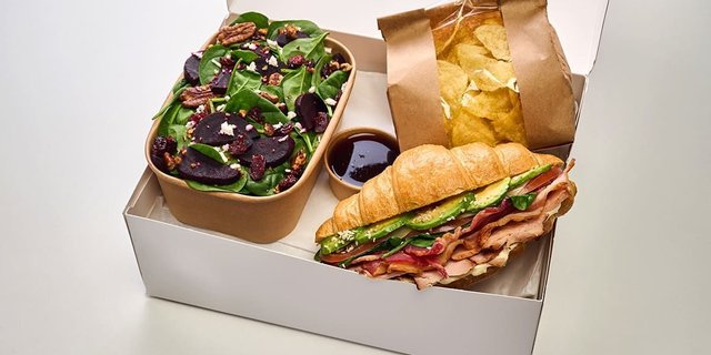 Croissant Sandwich & Salad Boxed Lunch
