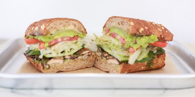Avocado A-Go-Go Sandwich