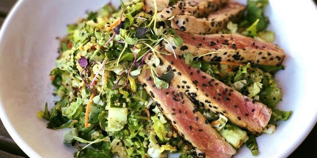 Miso-Glazed Ahi Tuna Salad